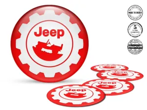 Jeep Adesivi Cupola Edizione Emblemi Resina Custom